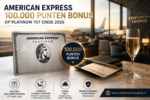 American Express 100.000 punten bonus op Platinum tot einde 2026