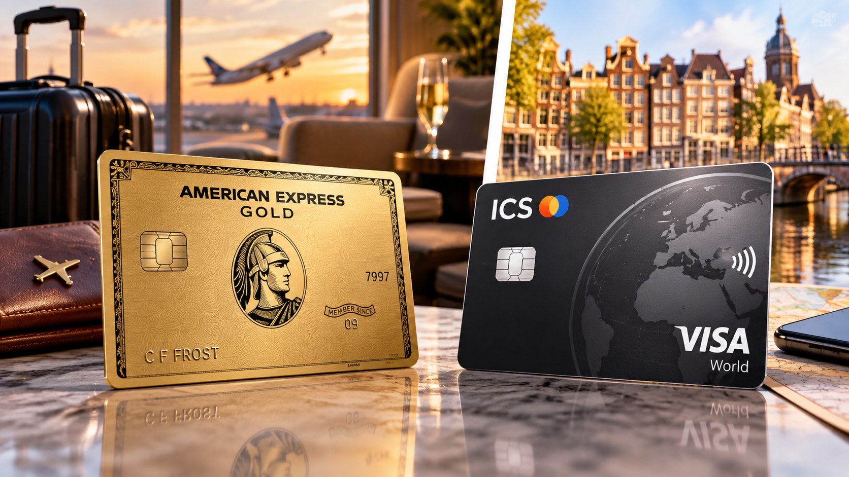 American Express Gold Card of ICS Visa World Card: welke creditcard kies je in 2026?