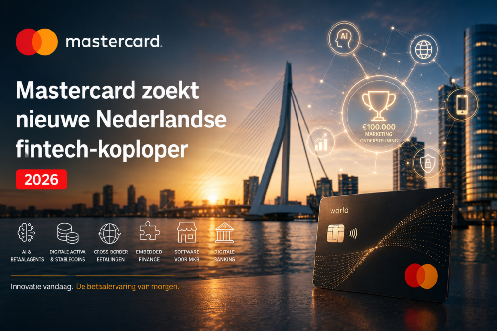 Mastercard zoekt nieuwe Nederlandse fintech-koploper in 2026