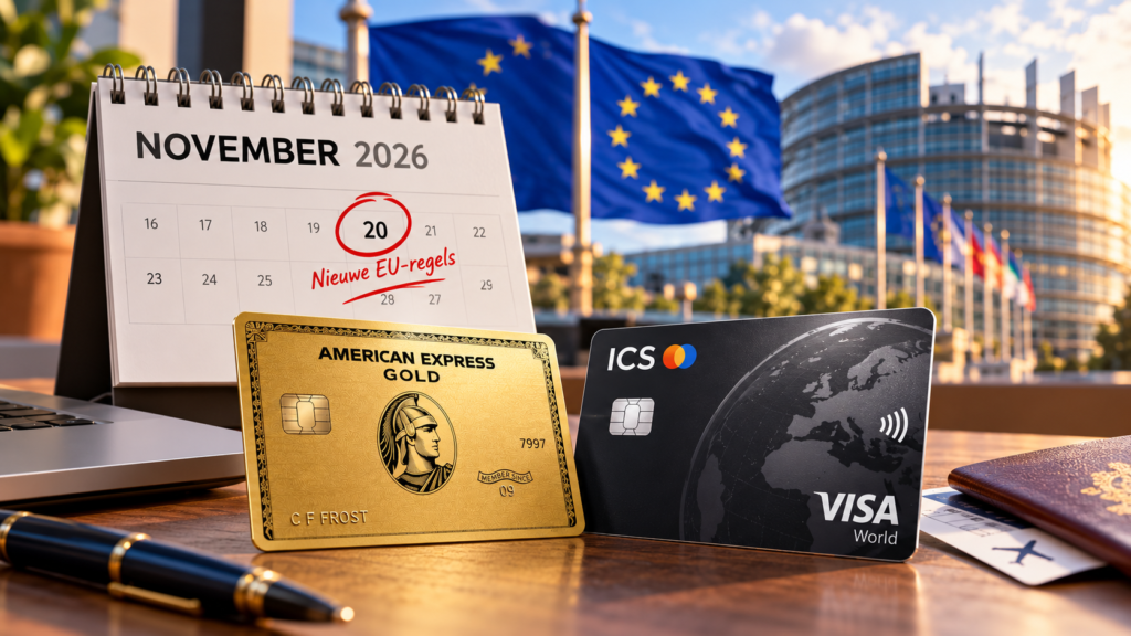 Creditcard aanvragen in 2026: let op deze nieuwe EU-regels per 20 november