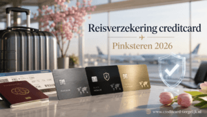 Reisverzekering creditcard vergelijk dekking voor Pinksteren 2026