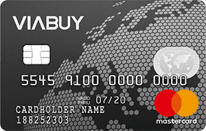 viabuy prepaid creditcard mastercard
